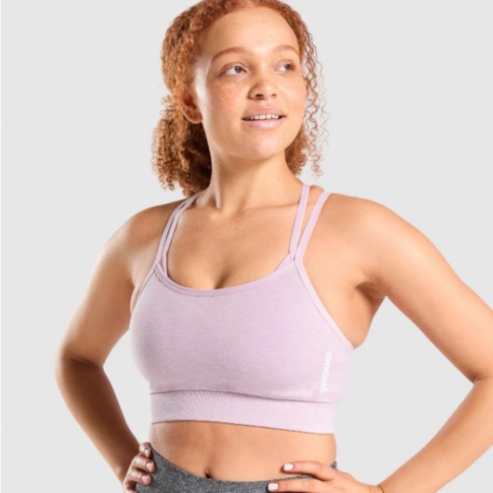 Gymshark ADAPT MARL SEAMLESS SPORTS BRA Size Small